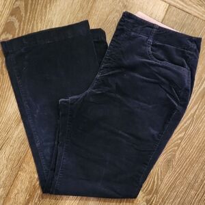 Lands' End Velvet Navy Straight Leg Women's Jeans